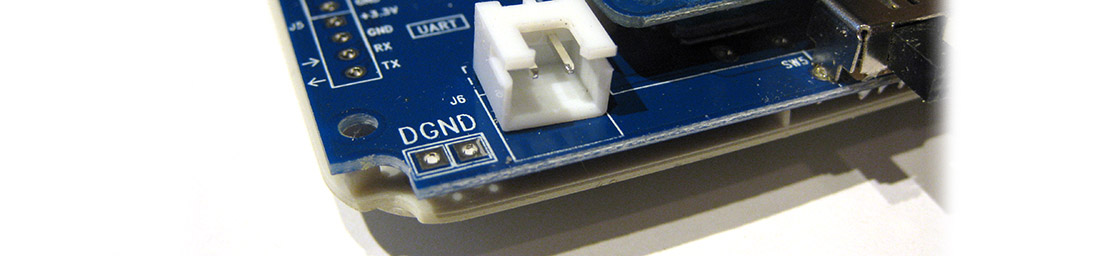 Optional power terminals on the correct side of the board